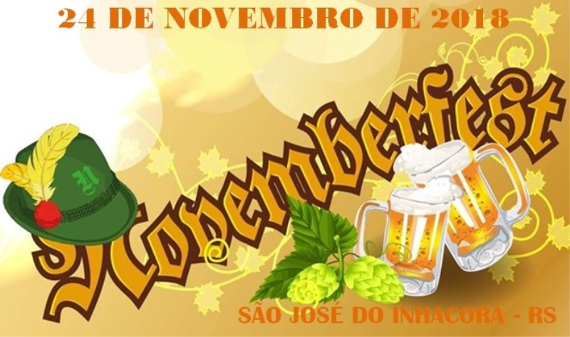  I NOVEMBERFEST DE SÃO JOSE DO INHACORA